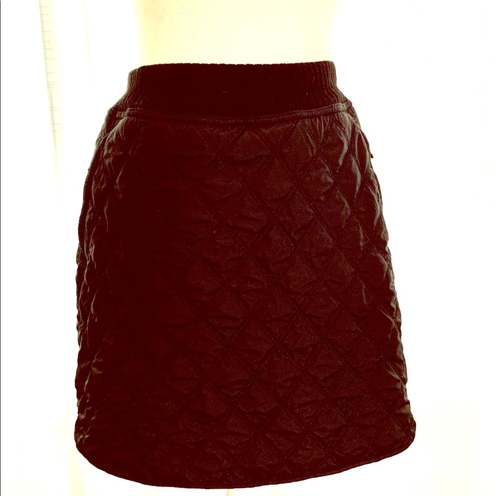 Prana Lined and Quilted Skirt
